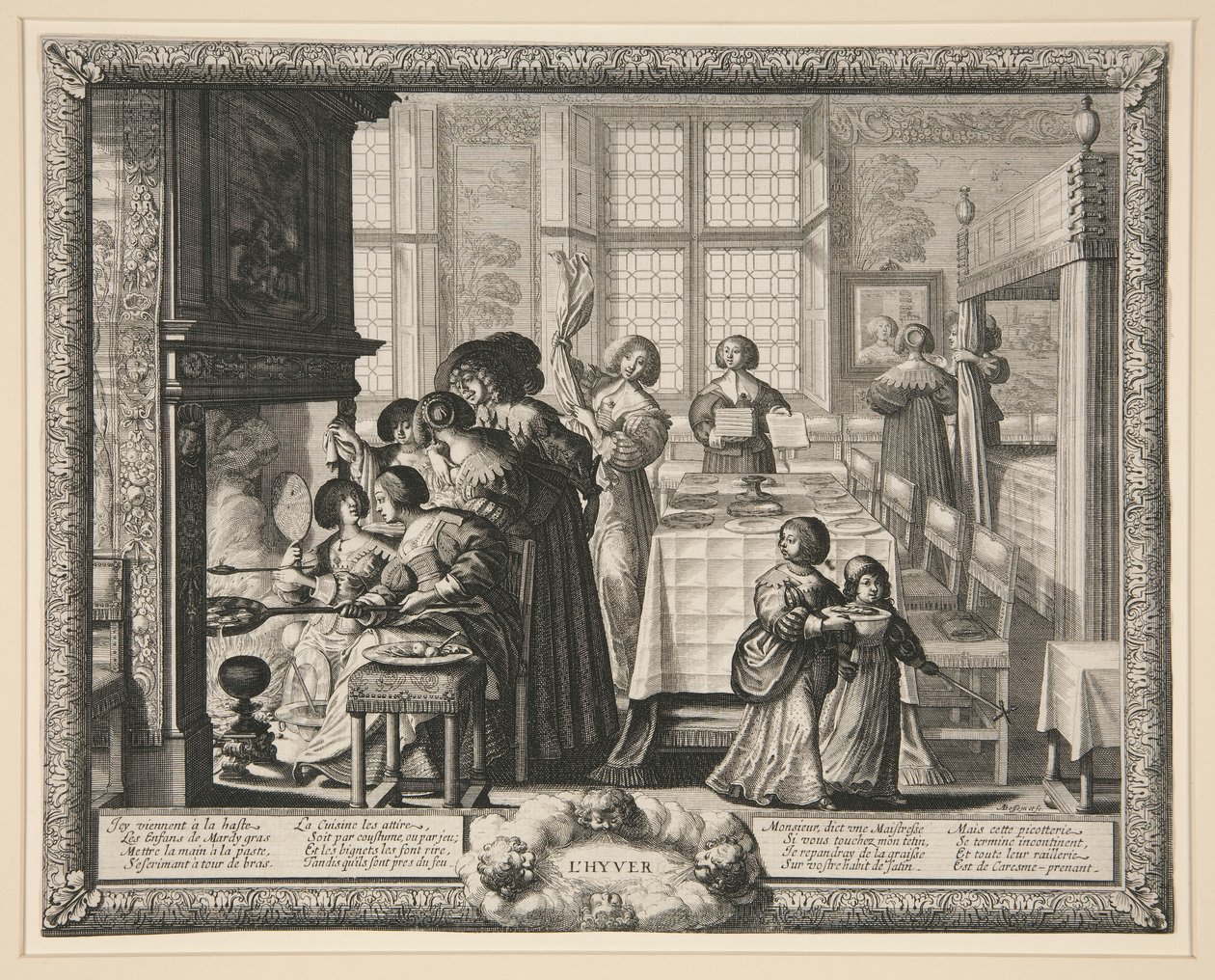 Dört Mevsim: Kış by Abraham Bosse