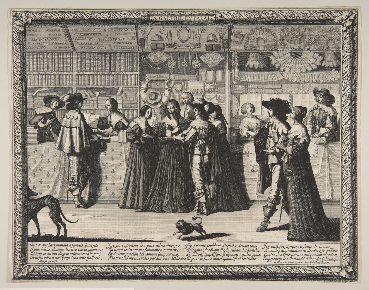 Adalet Sarayı Galerisi, yak. 1638. by Abraham Bosse