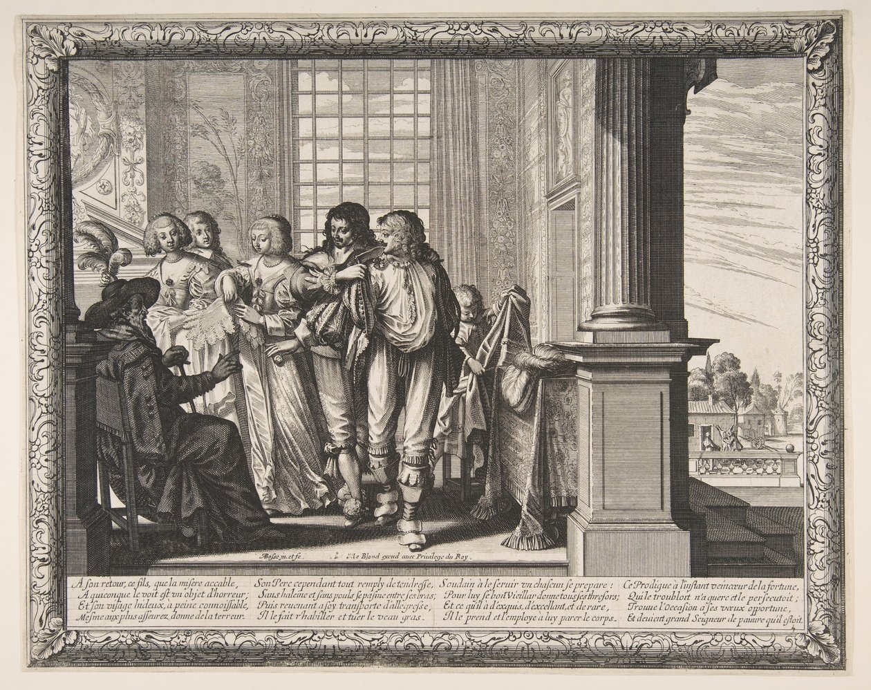 Müsrif Oğul Kıyafetleri Değiştirir, yak. 1636. by Abraham Bosse