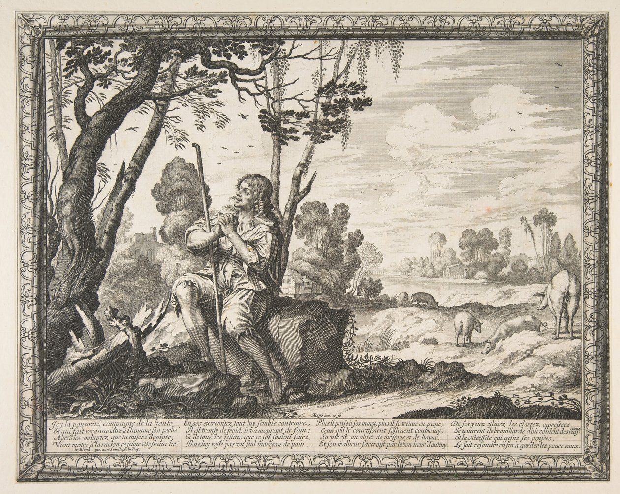 Müsrif Oğul Koruyucu Domuzlar Müsrif Oğul Koruyucu Domuzlar, ca. 1636. by Abraham Bosse