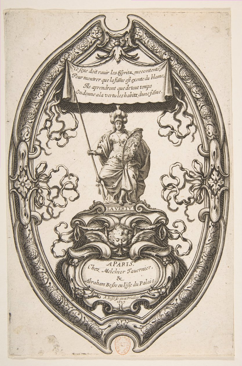 Erdem: Athena, 1637. by Abraham Bosse