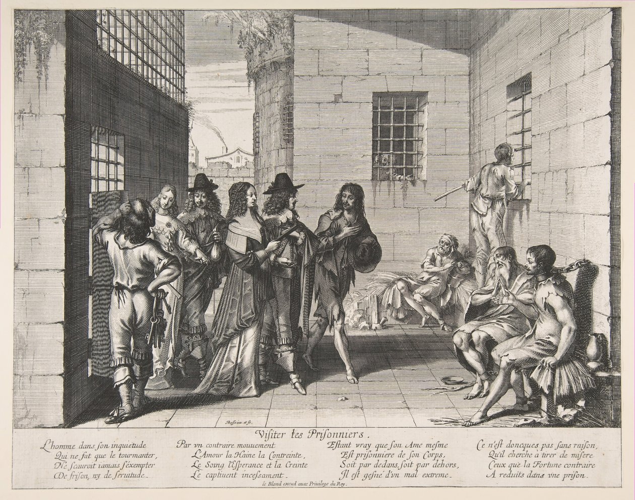 Ziyaret Mahkumları, 1635. by Abraham Bosse