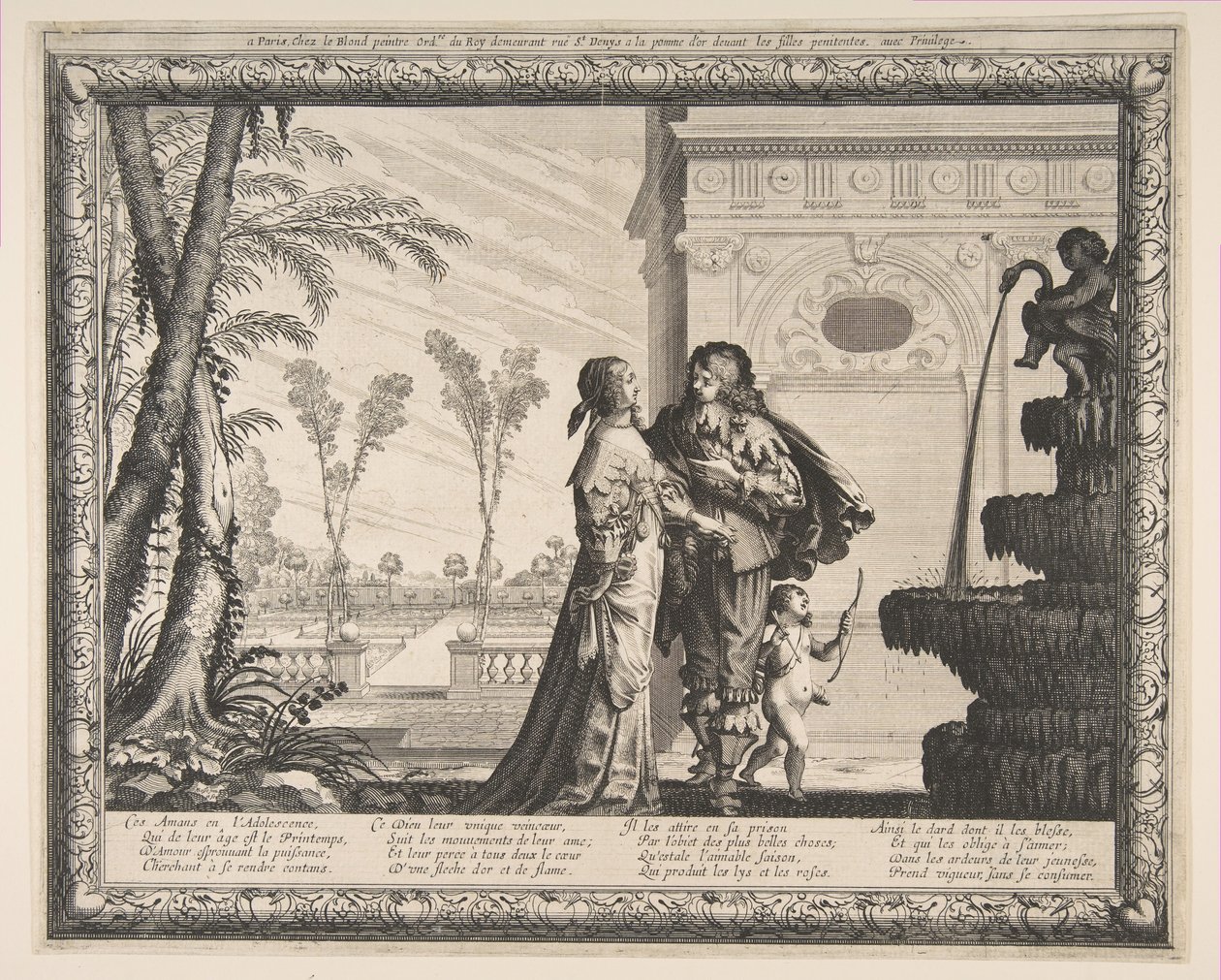 Gençlik, 1636. by Abraham Bosse