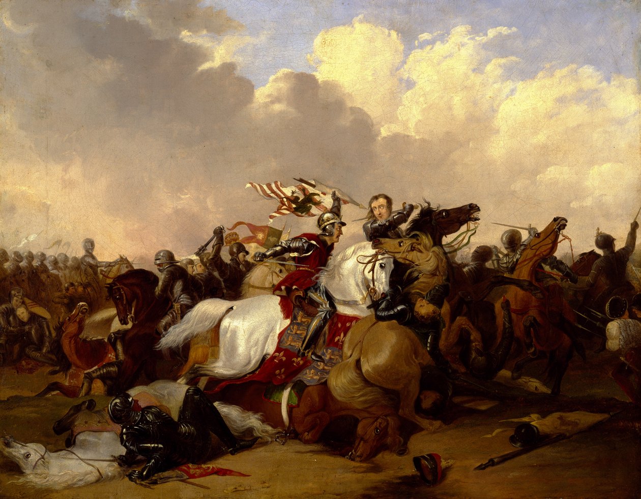Bosworth Savaşı by Abraham Cooper