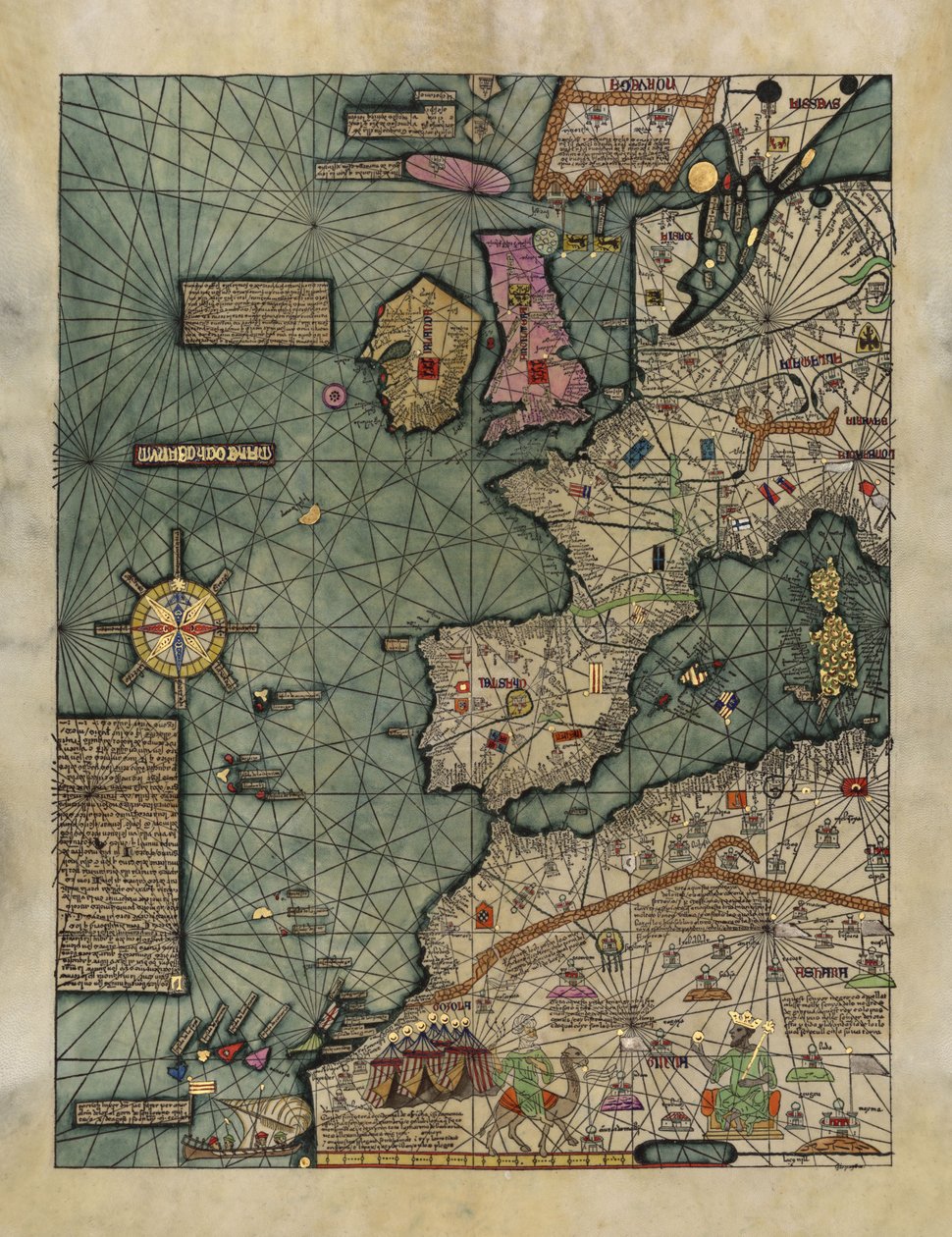 Bilinmeyen resim by Abraham Cresques