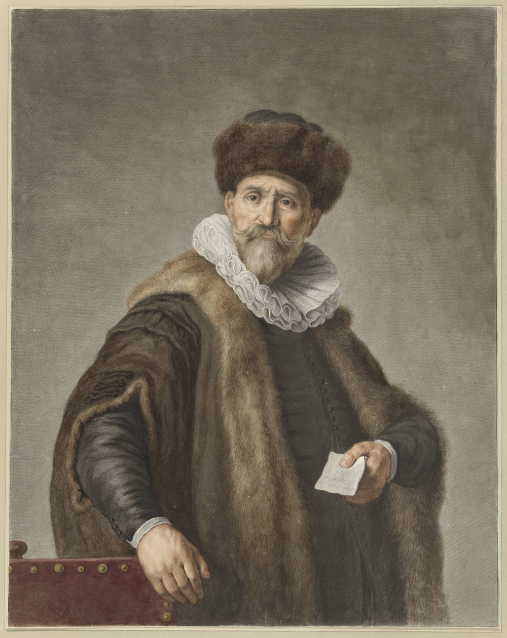 Nicholas Ruts'un Portresi by Abraham Delfos