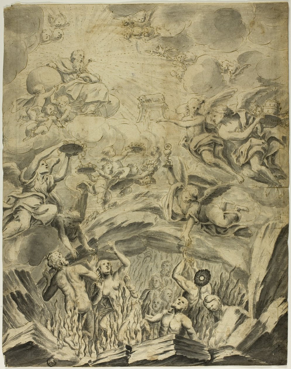 Ölülerin Dirilişi by Abraham Jansz. van Diepenbeeck