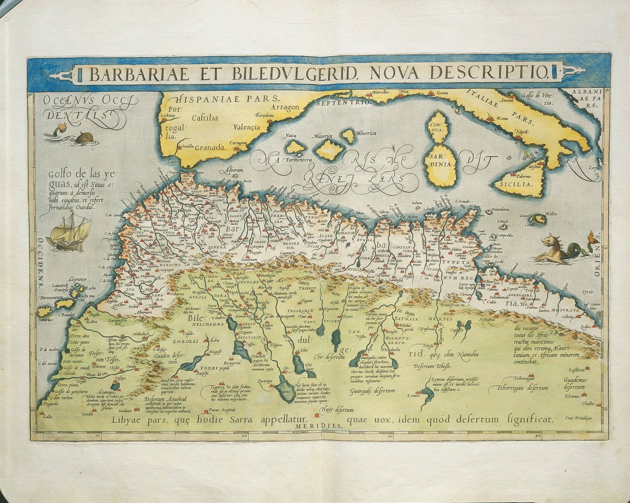 Abraham Ortelius tarafından Theatrum Orbis Terrarum