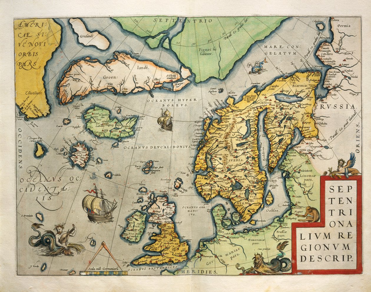 Abraham Ortelius tarafından Theatrum Orbis Terrarum