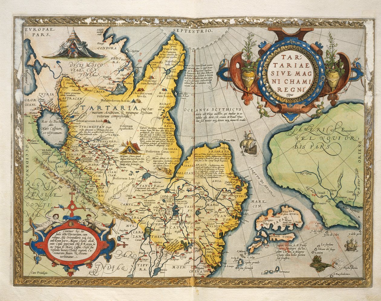 Abraham Ortelius tarafından Theatrum Orbis Terrarum