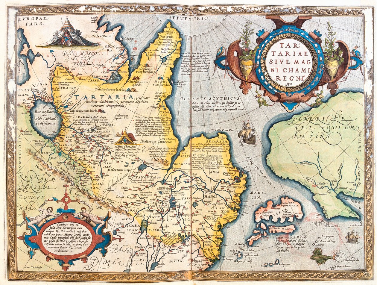 Kuzeydoğu Rusya by Abraham Ortelius