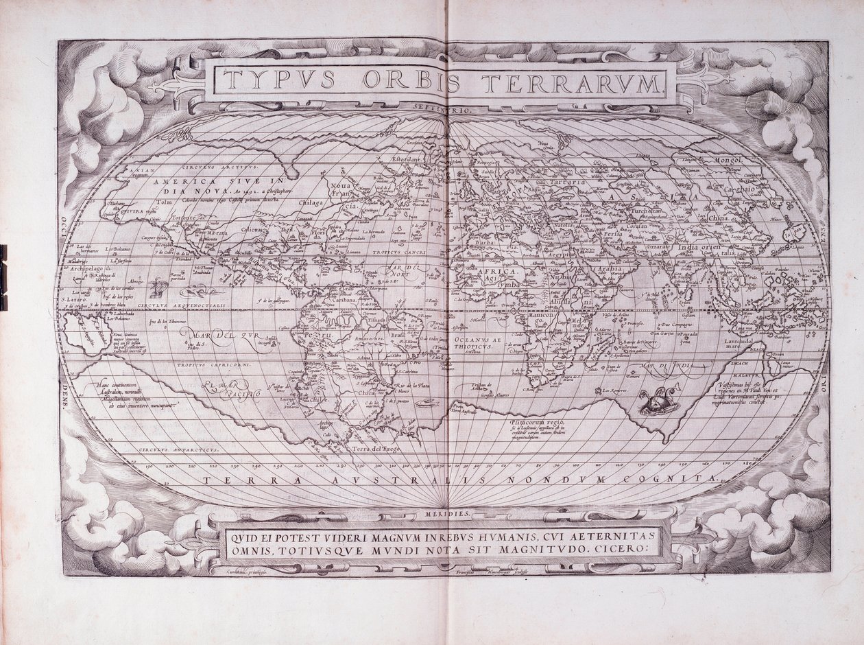 Portre Portre Tipi (gravür by Abraham Ortelius