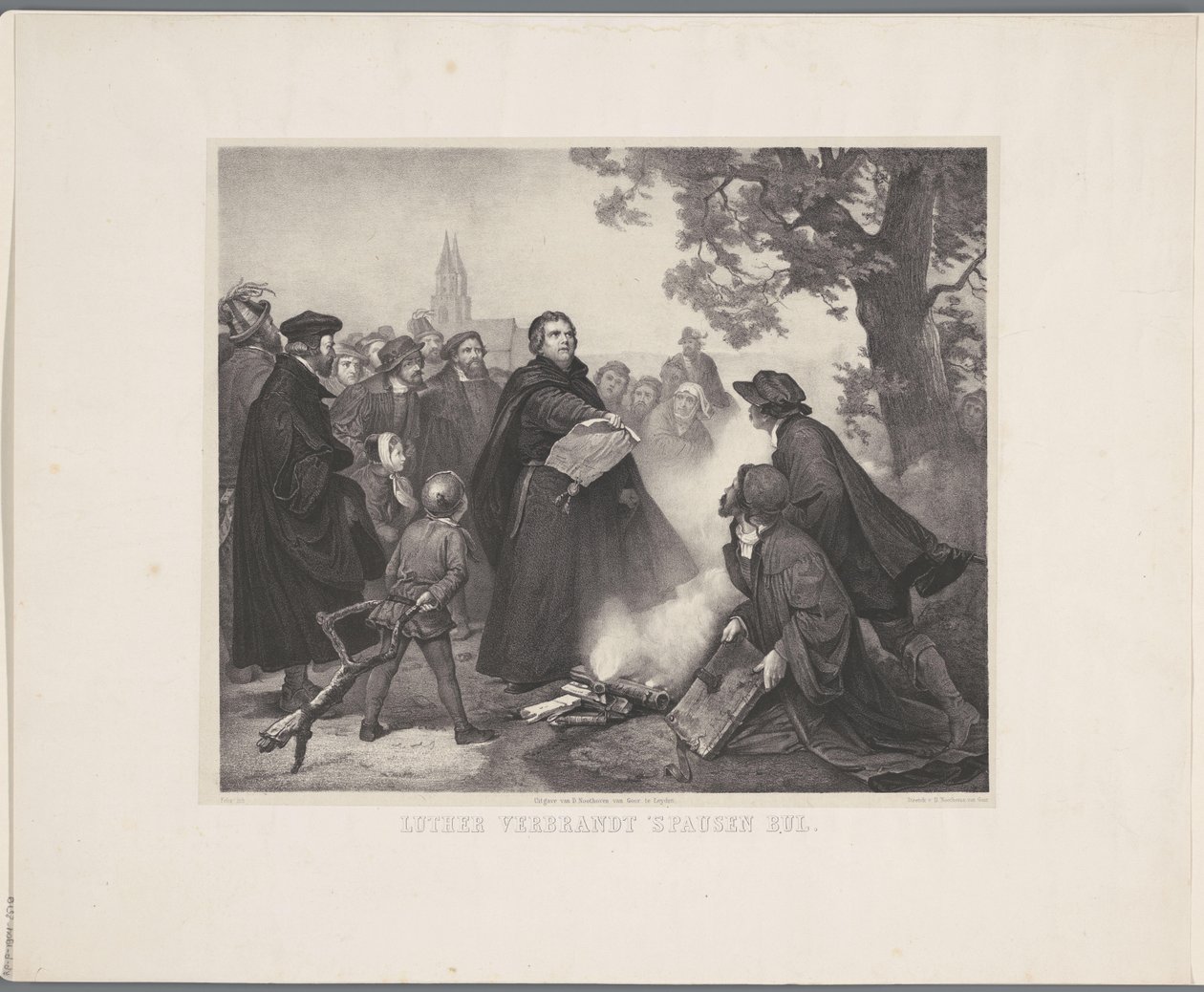 Luther boğayı yakar Luther Burns Pope