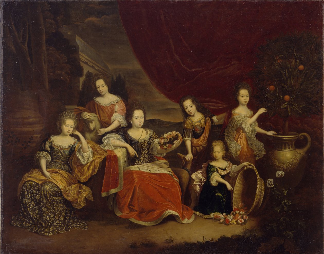 Les enfants du prens Jean George II d