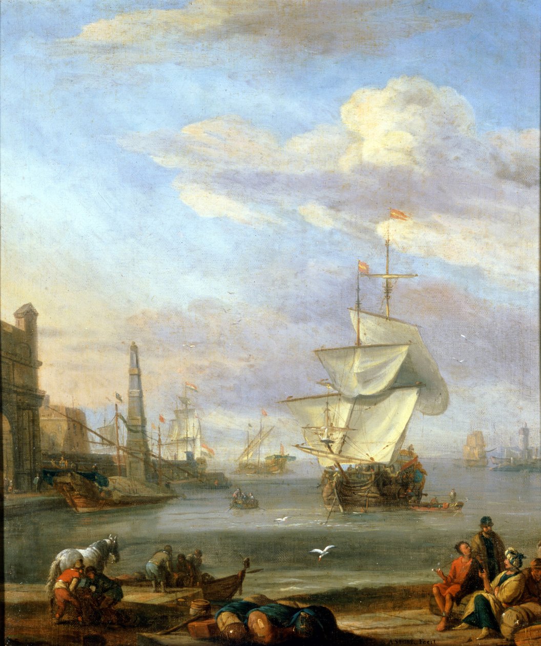 Hollanda Limanı, Abraham Stork