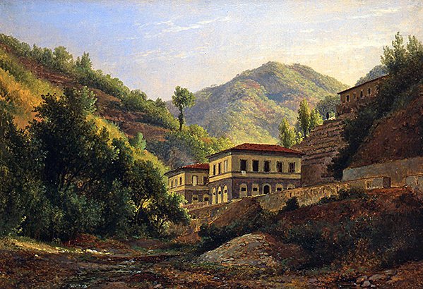 Lucca Eyaleti (kağıt üzerine yağlı boya) by Abraham Teerlink