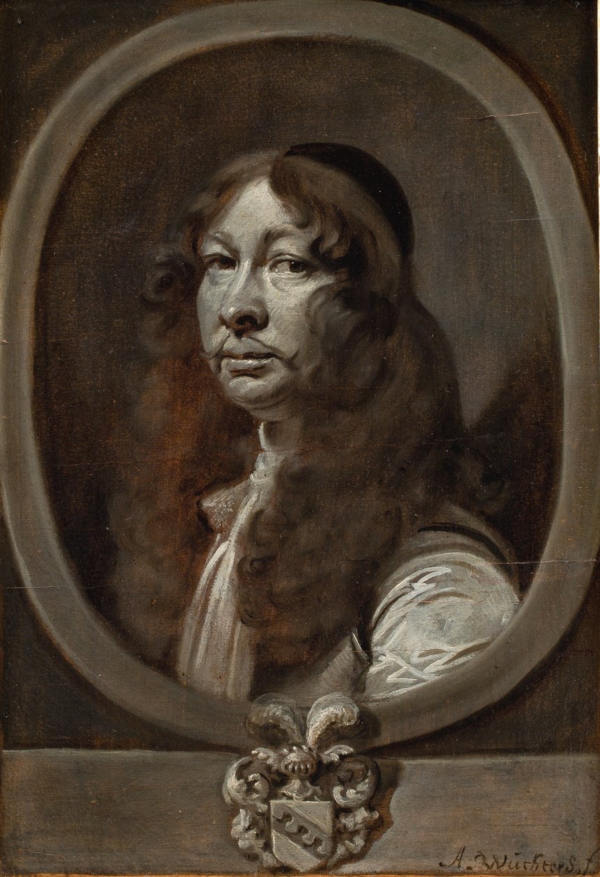 Heinrich von Delwig, İsveçli Albay by Abraham Wuchters