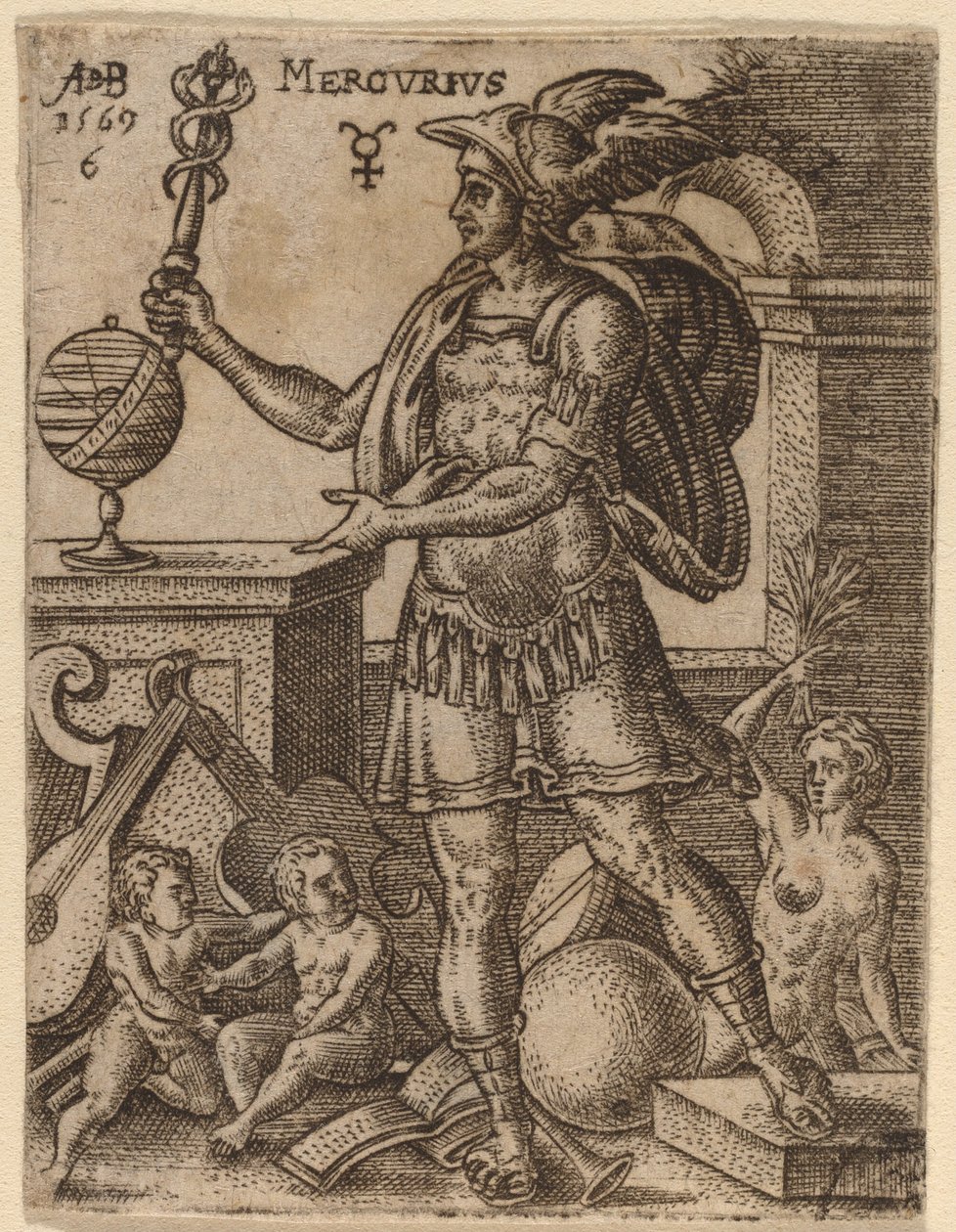 Merkür by Abraham de Bruyn