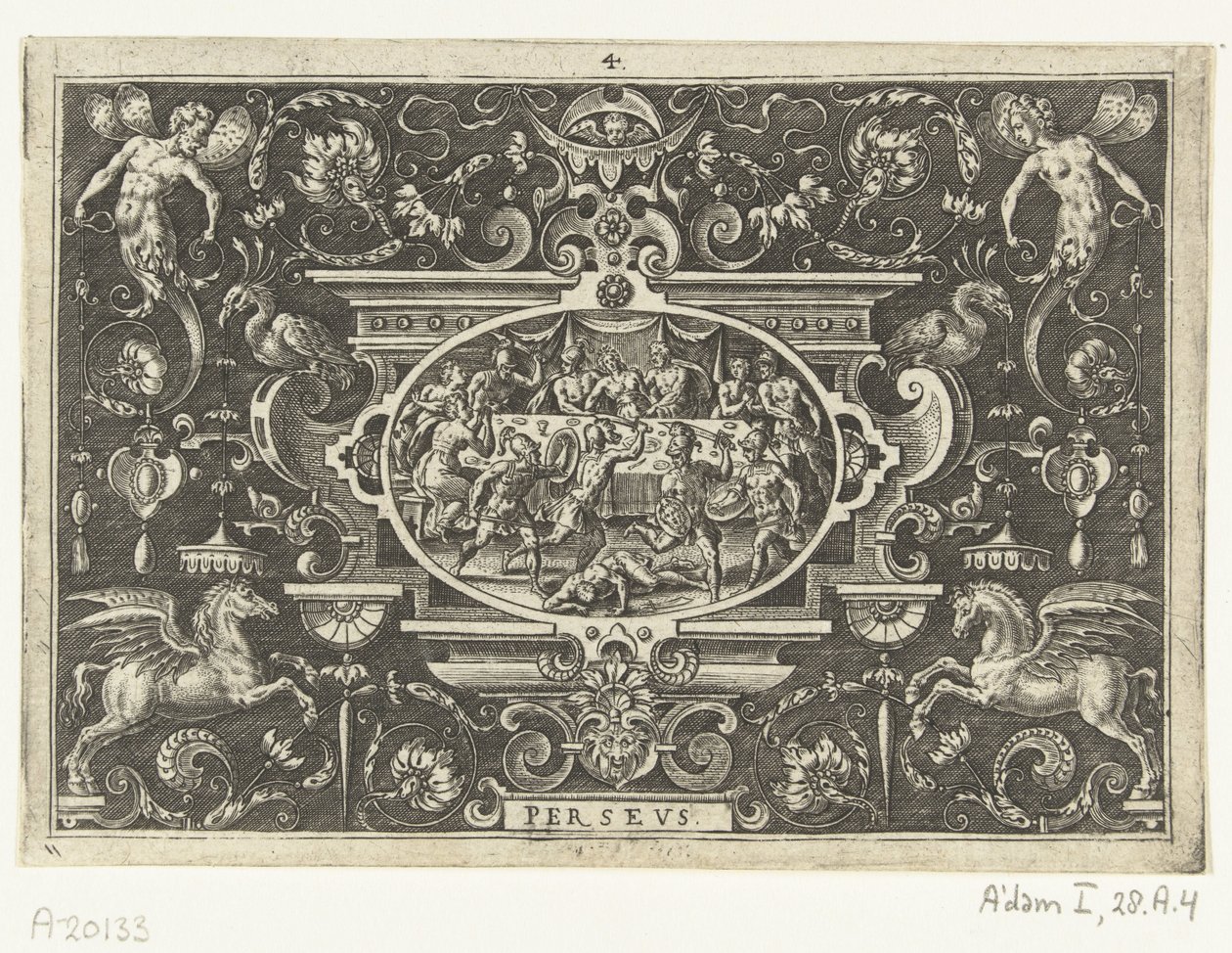 Phineus, Perseus ve Andromeda