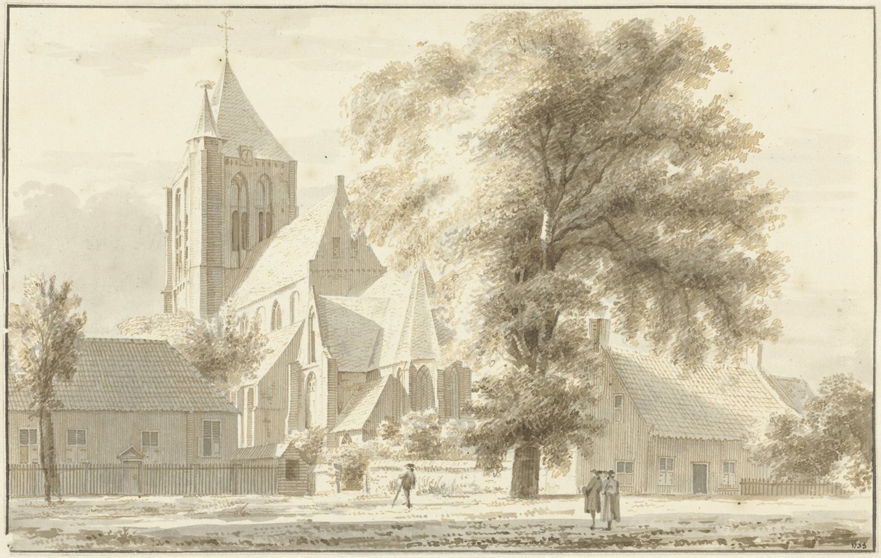 Geffen Kilisesi by Abraham de Haen (II) (attributed to)