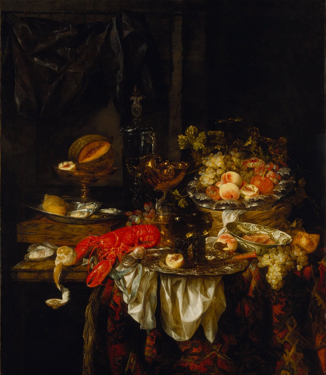 Ziyafet Natürmort by Abraham van Beyeren