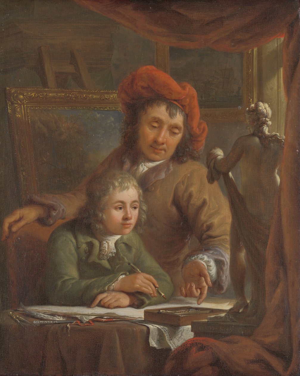 Çizim Dersi çizim dersi by Abraham van Strij (I)