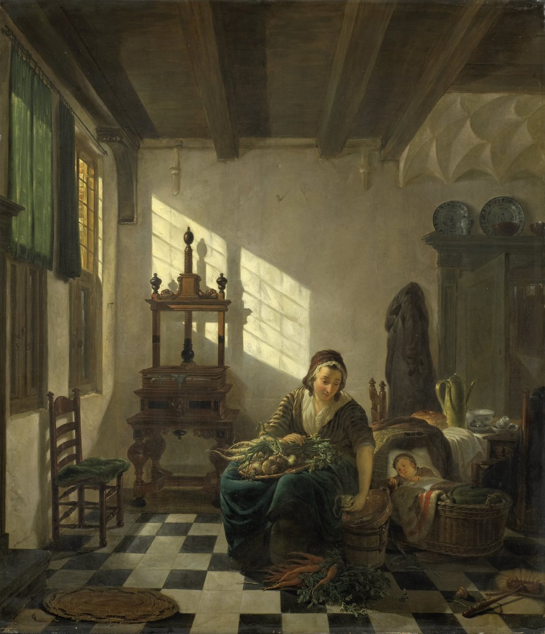 ev hanımı by Abraham van Strij (I)