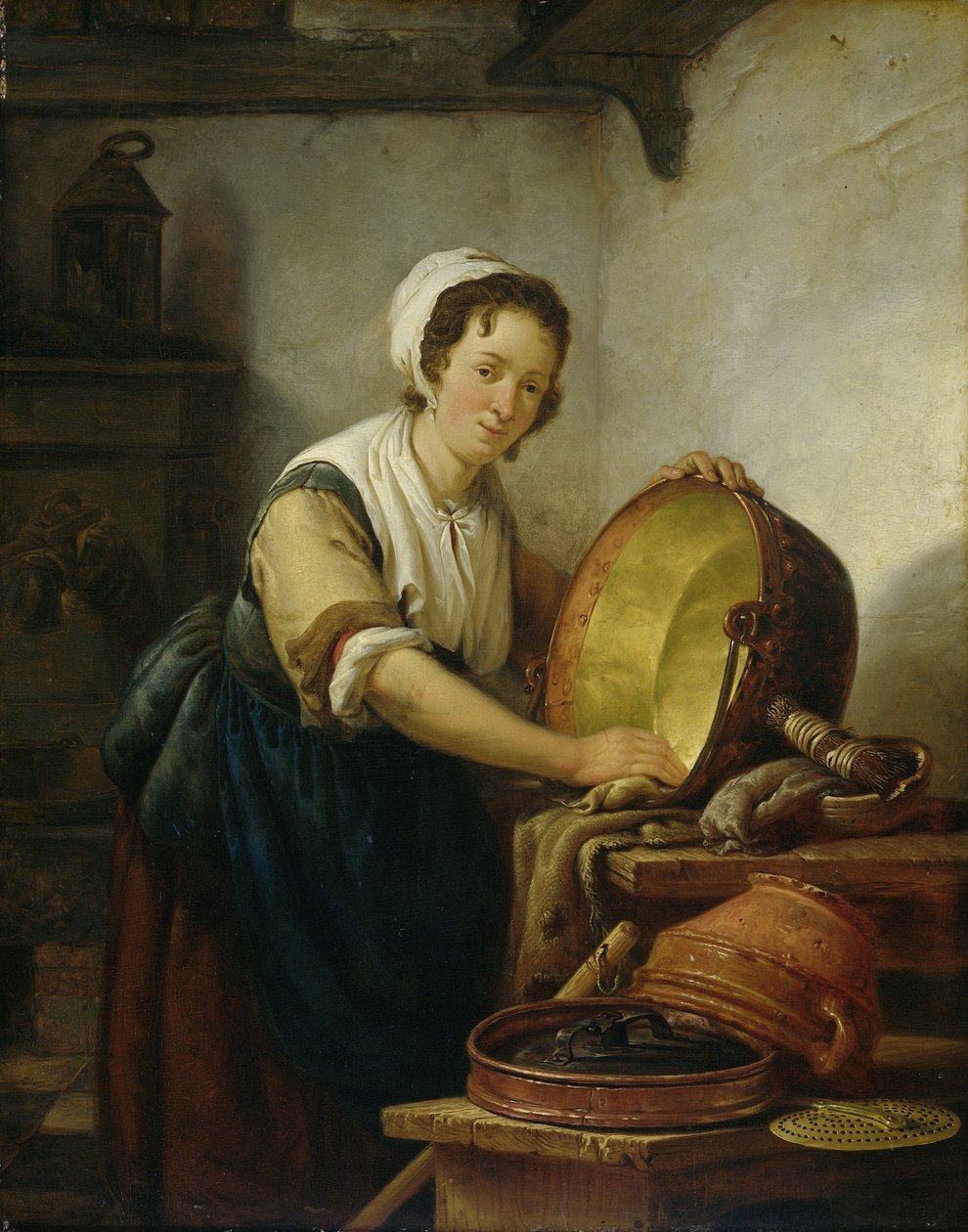 Kazan Yıkayıcı by Abraham van Strij