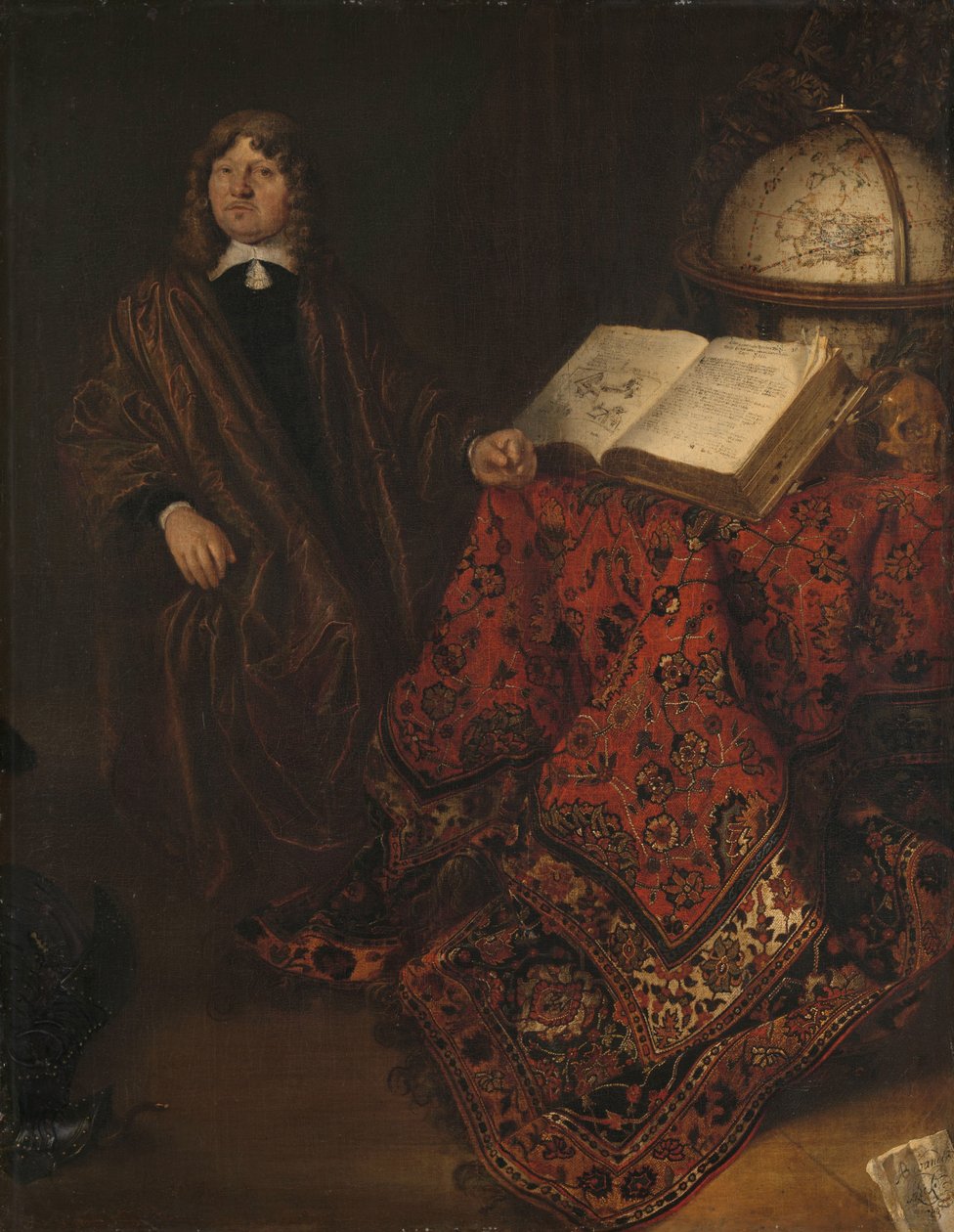 Cornelis Jansz Meyer (1629-1701), Hidrolik Mühendisi by Abraham van den Hecken