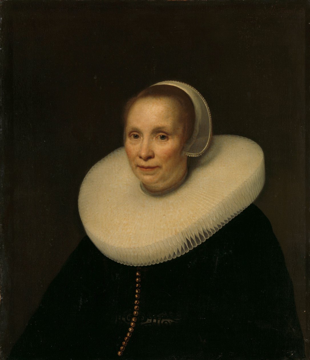 bir kadın portresi by Abraham van den Tempel