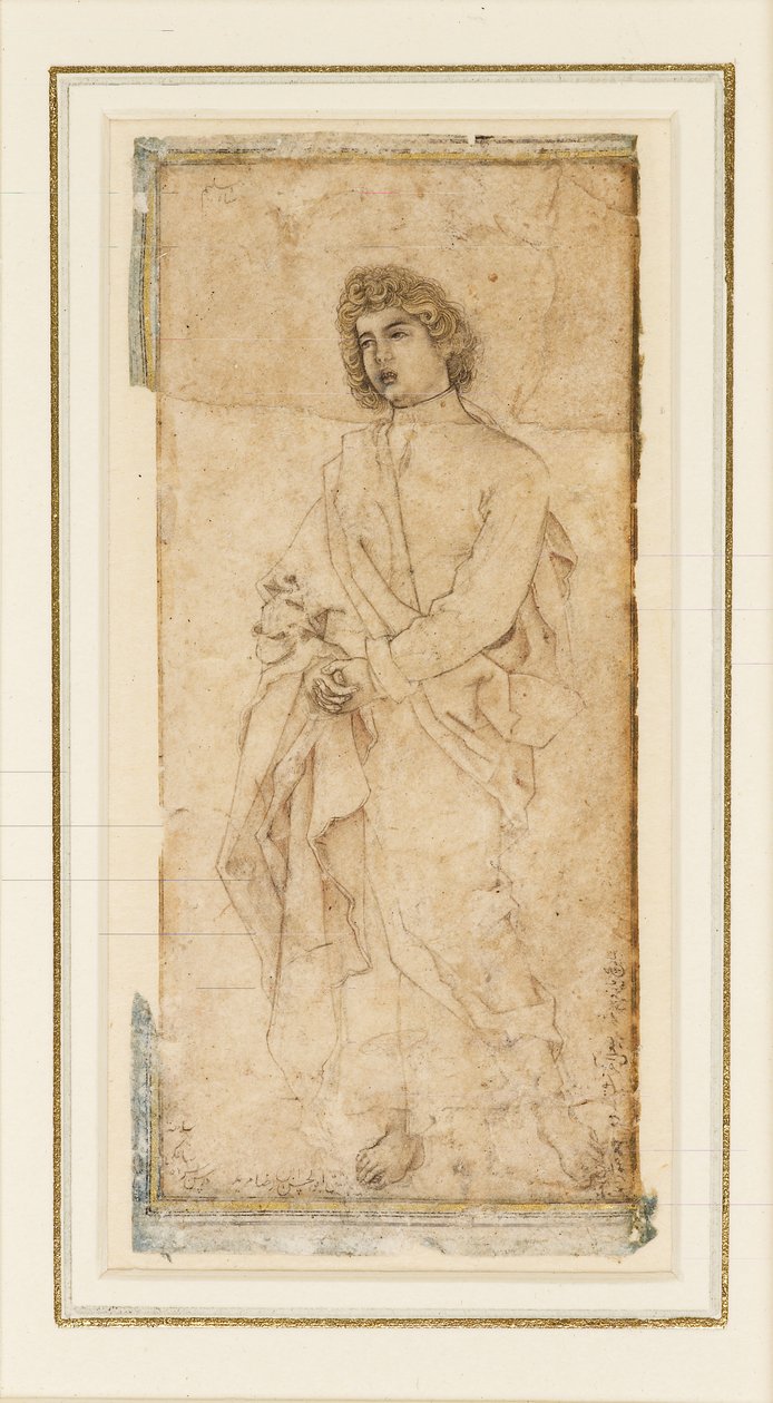 Evangelist Aziz John, 1600-1601 by Abu al Hasan
