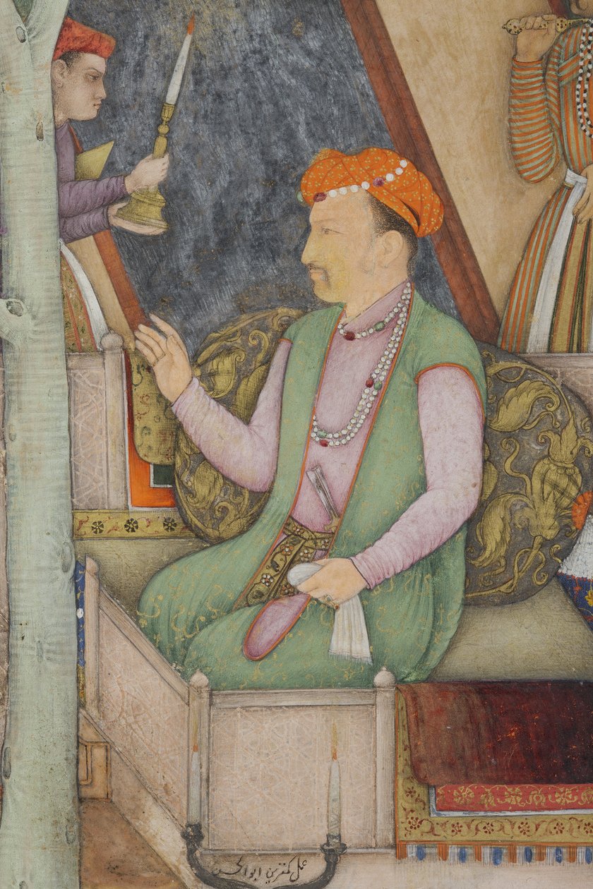 İmparator Cihangir with Holy Men in a Garden
