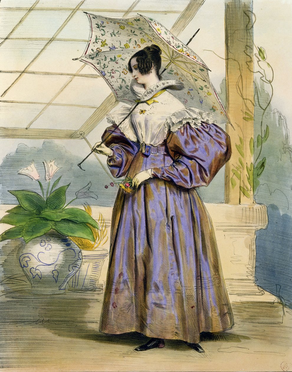 Saat öğlen üç by Achille Devéria