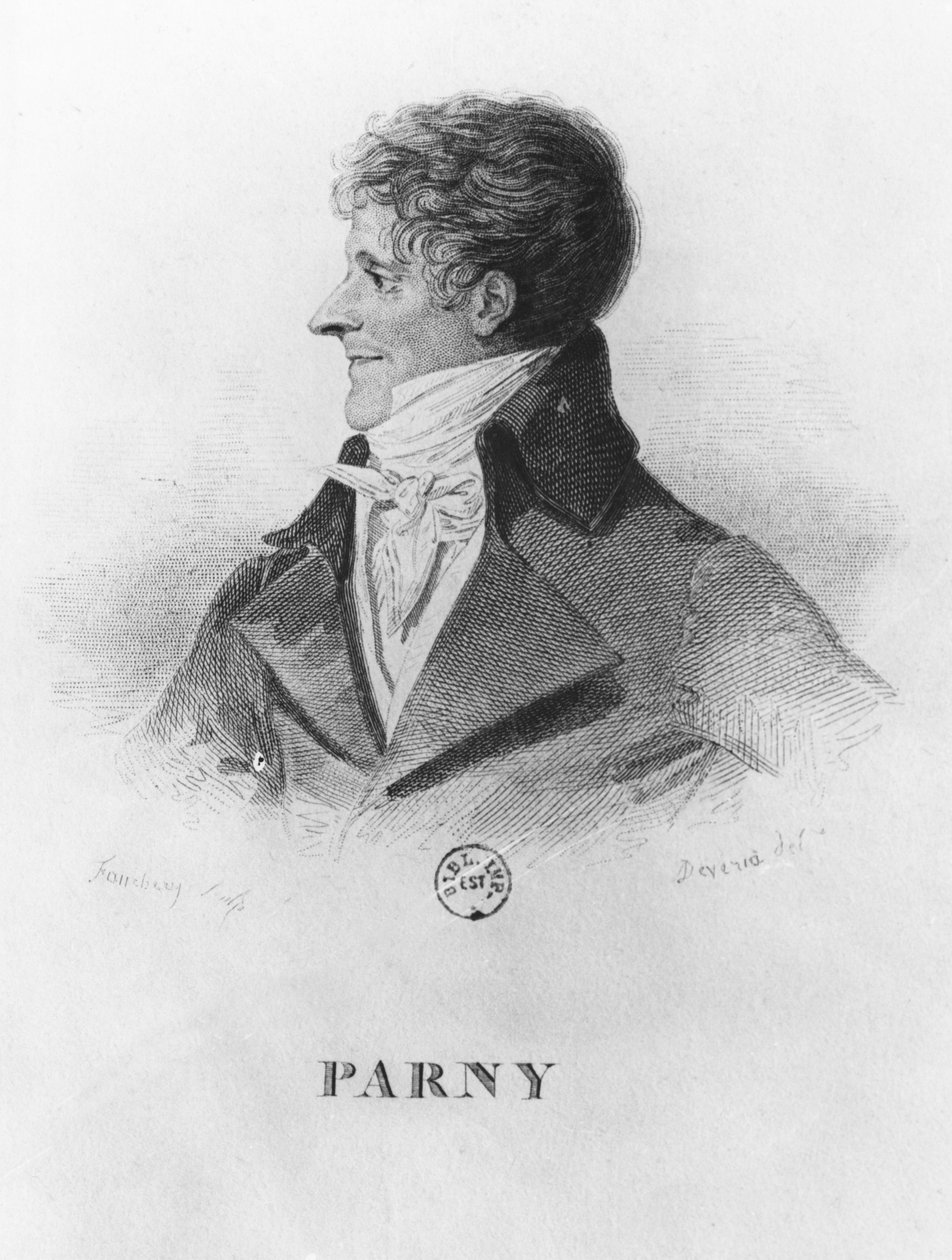 Évariste Desiré de Forges, Vikont de Parny by Achille Devéria