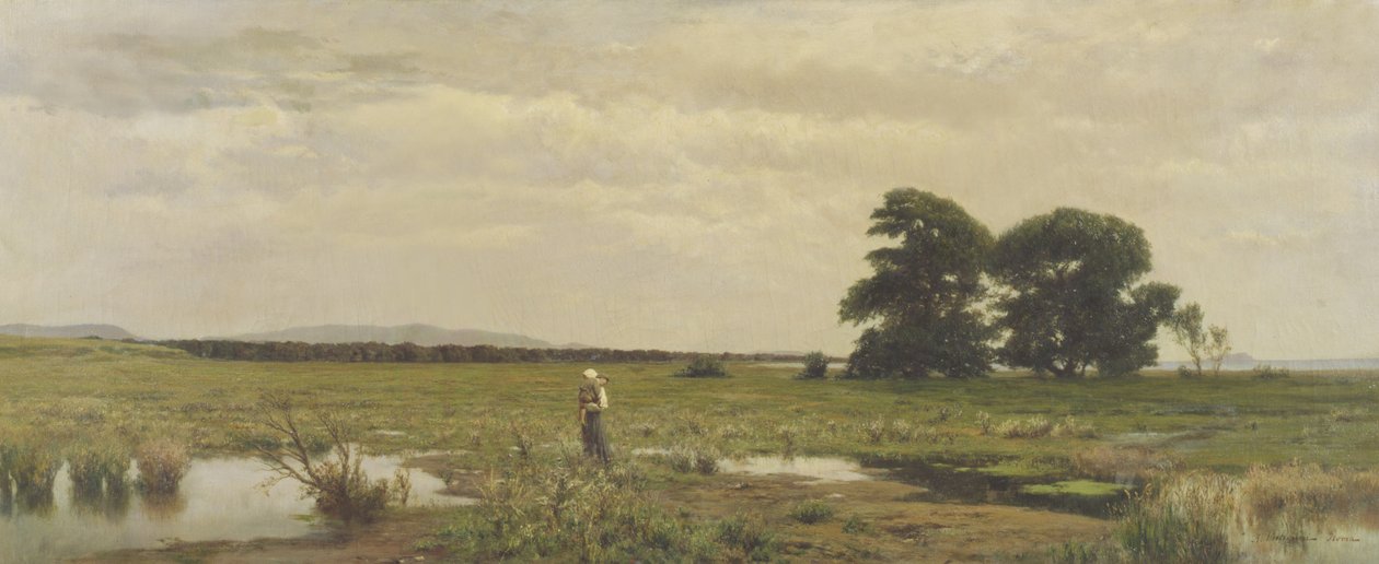 Roma kırsalı by Achille Vertunni
