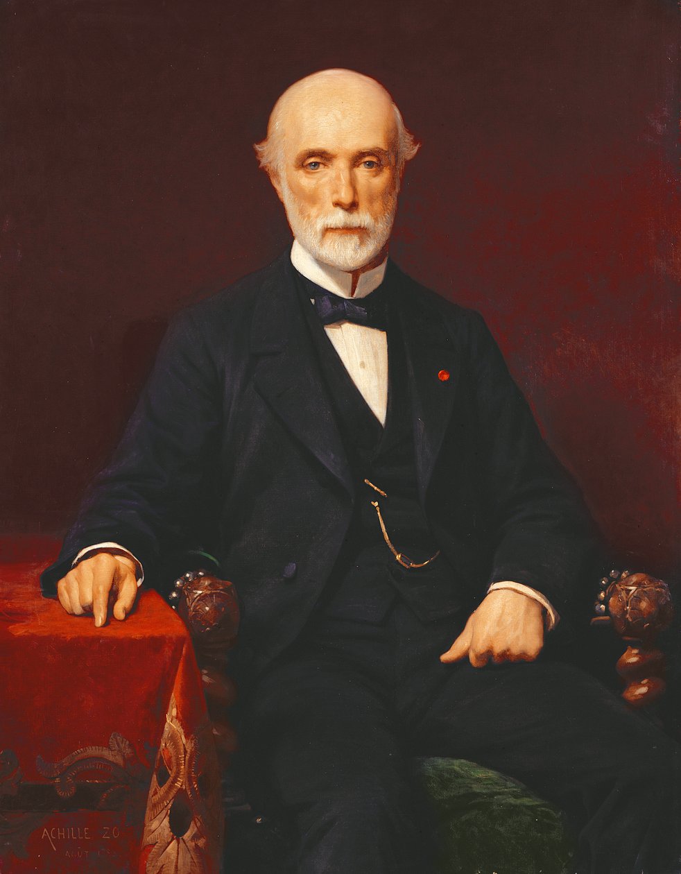 Louis-Charles de Saulces de Freycinet (1828-1923) 1880 by Achille Zo