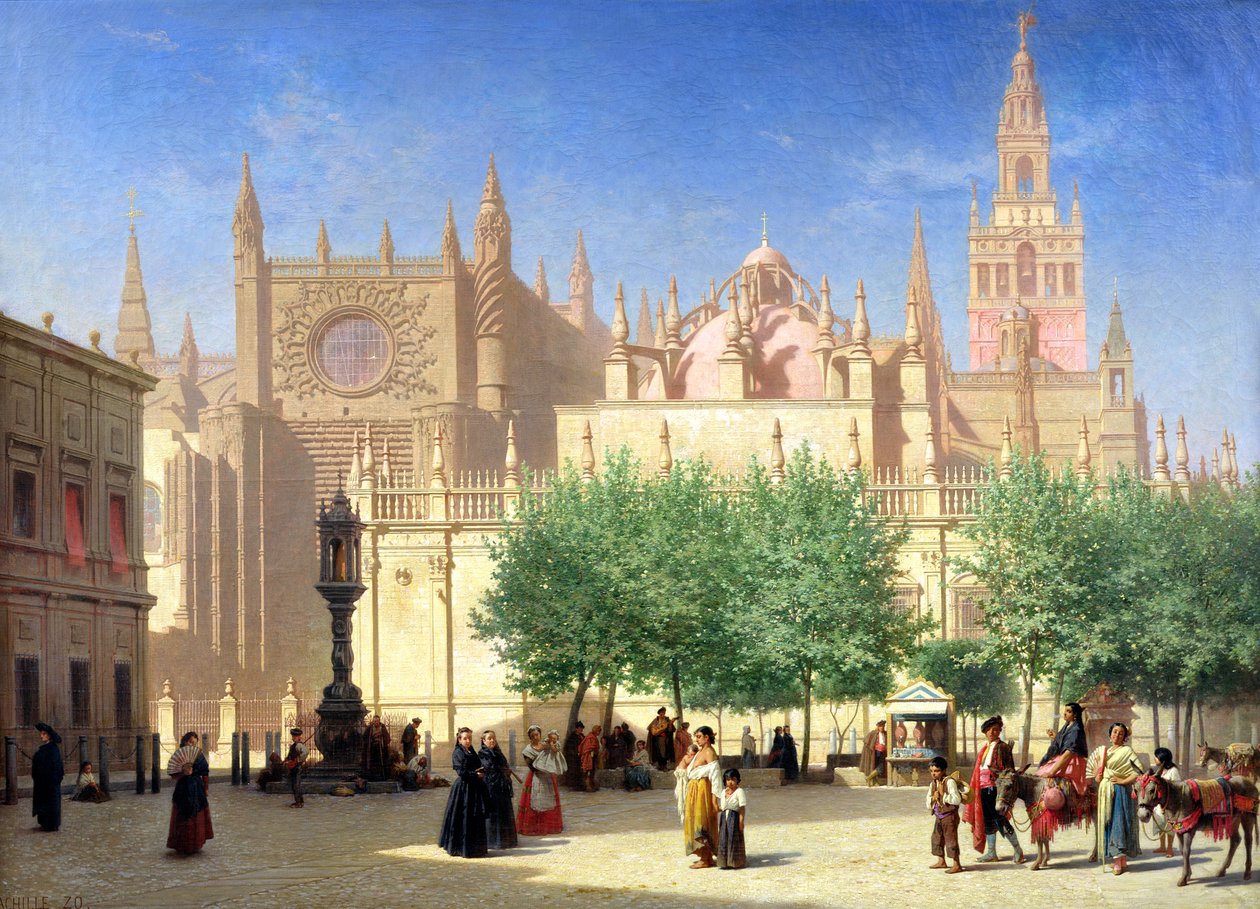 Sevilla Katedrali by Achille Zo