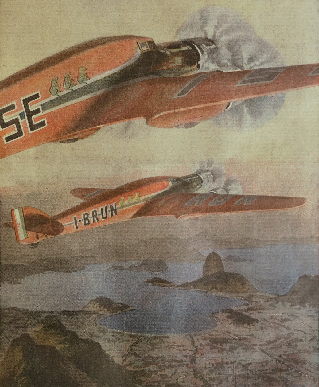 Attilio Biseo ve Bruno Mussolini