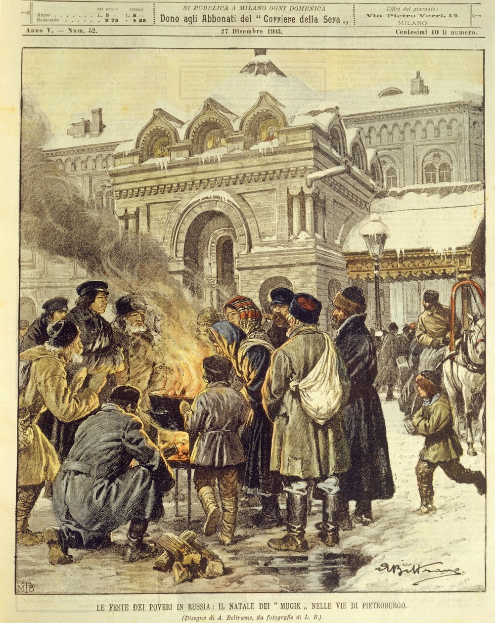 Saint Petersburg Rusya sokaklarında Noel