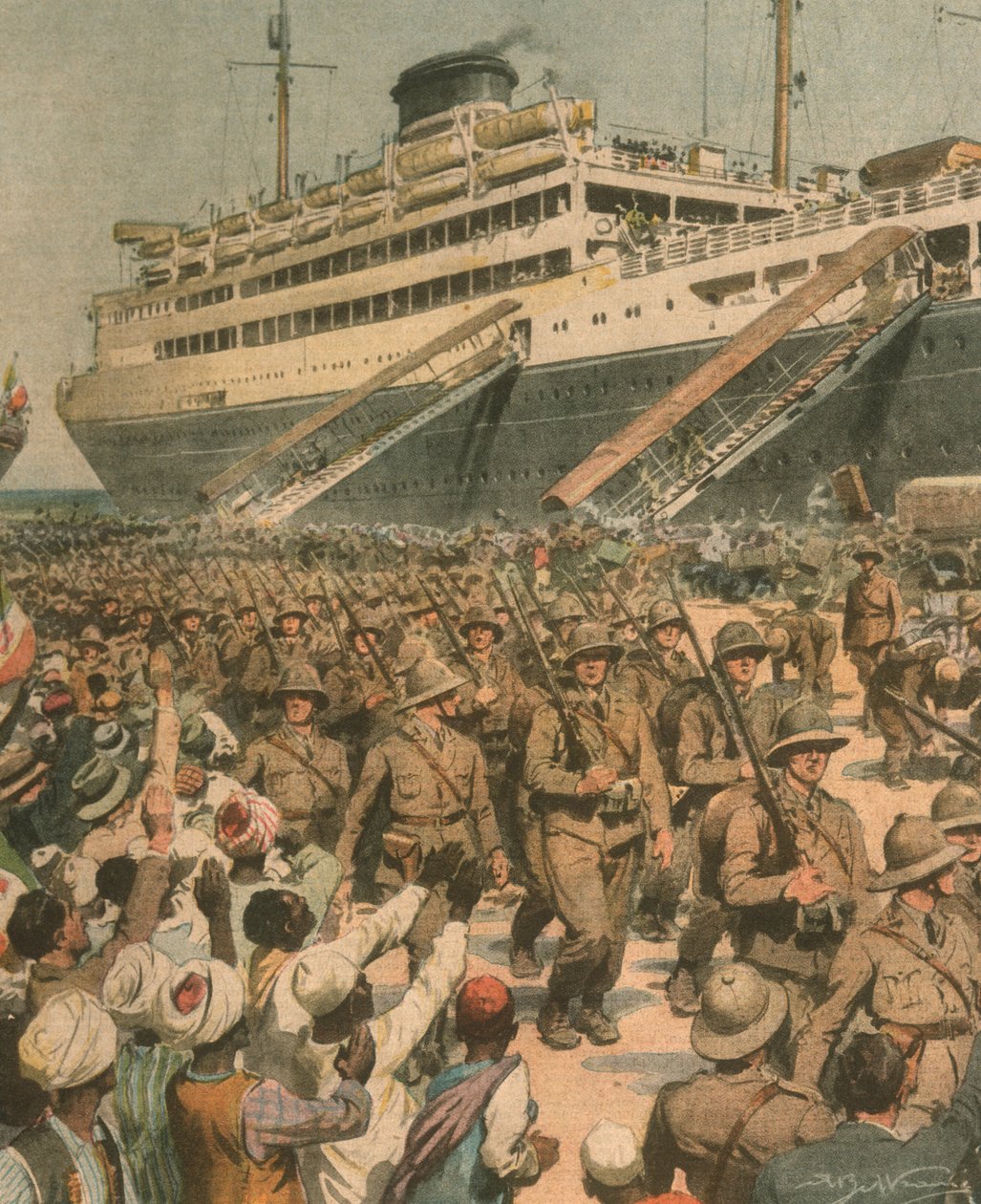 İtalyan birliklerinin Doğu Afrika