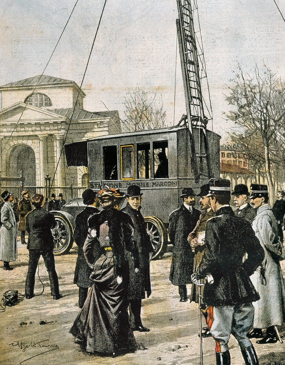 Guglielmo Marconi, Milano