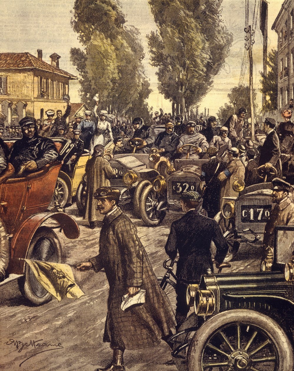 Uluslararası otomobil dayanıklılık yarışı, 27 Mayıs by Achille Beltrame