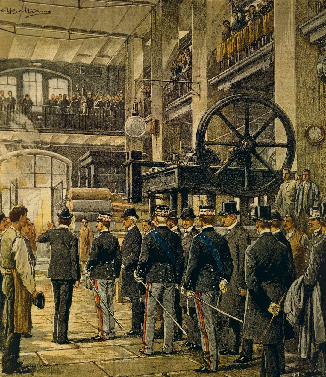 Kral Vittorio Emanuele III, Milano