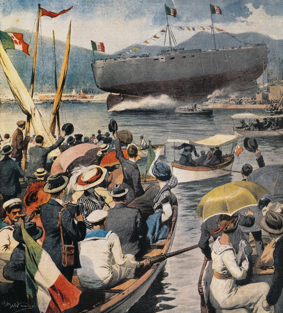 Andrea Doria zırhlısının Arsenale