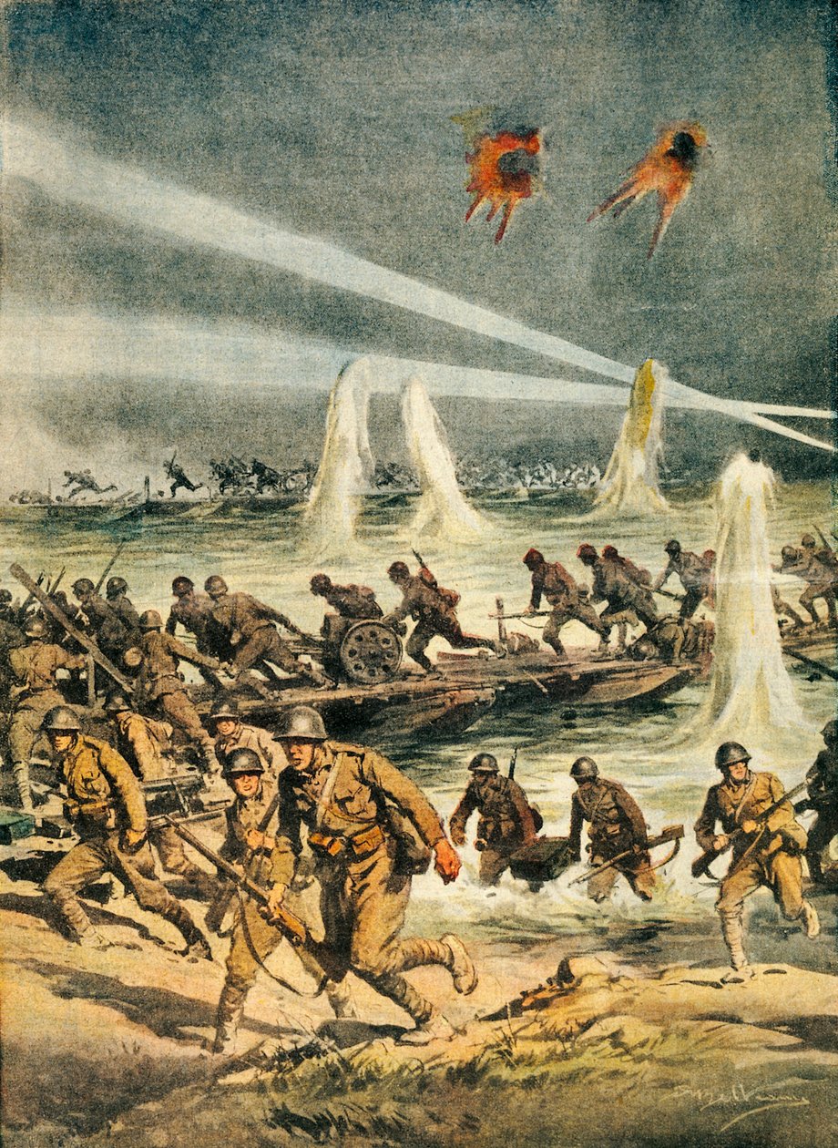 Çin-Japon Savaşı (1937-1945), Achille Beltrame (1871-1945), La Domenica del Corriere, Çin, 20. yüzyıl sırasında Çin