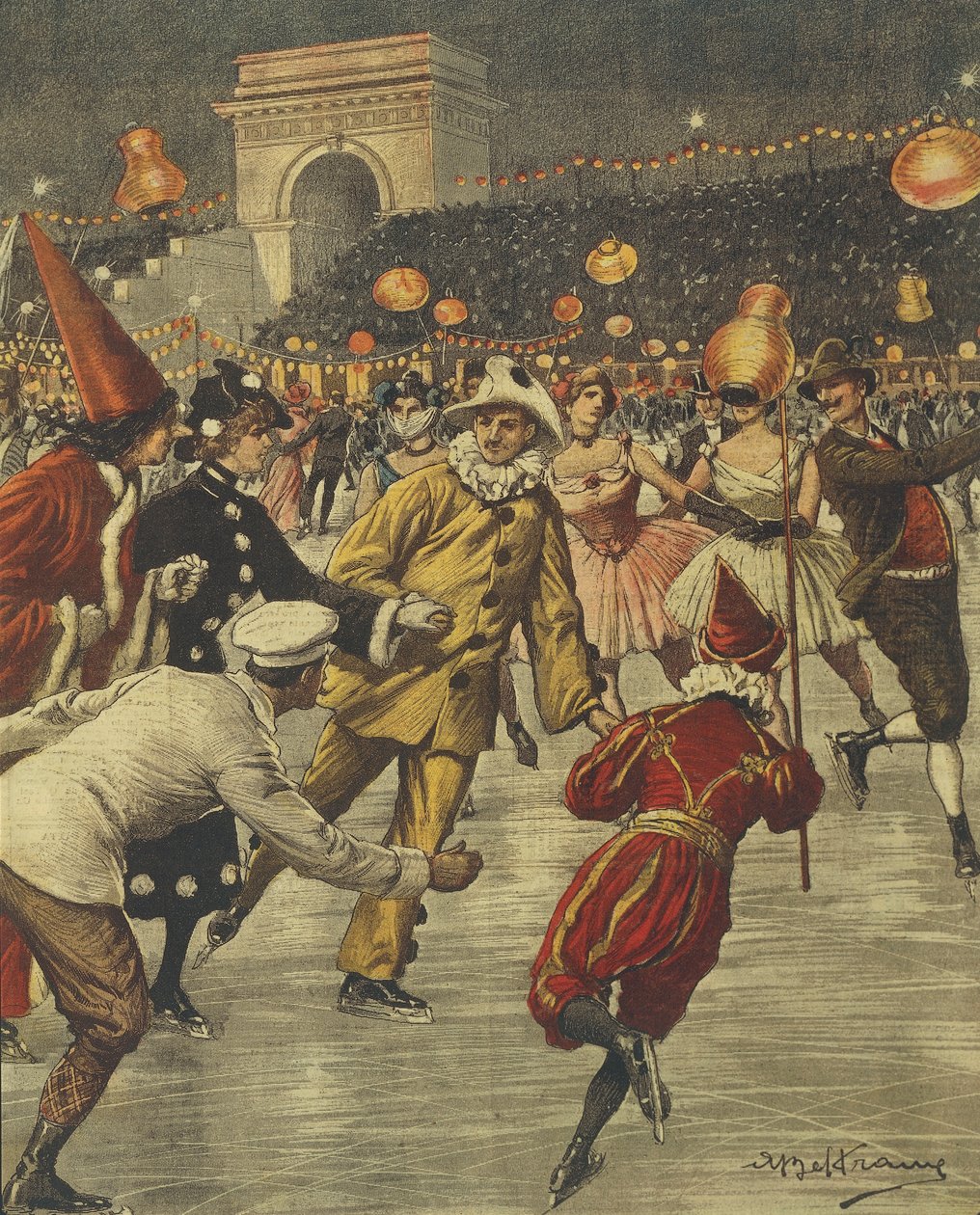 Achille Beltrame tarafından Milano