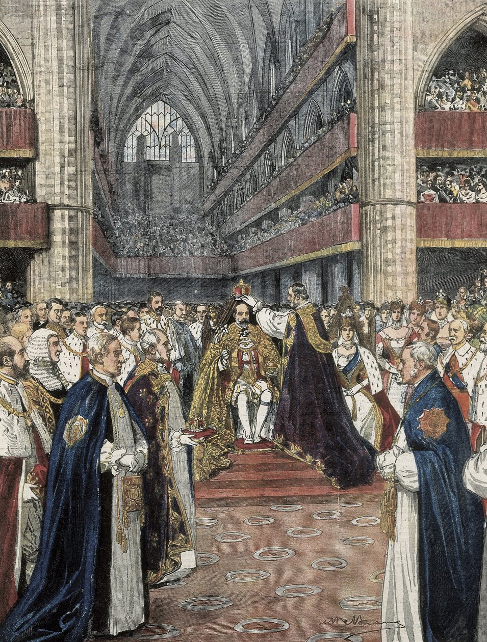Birleşik Krallık (1901). Westminster Abbey