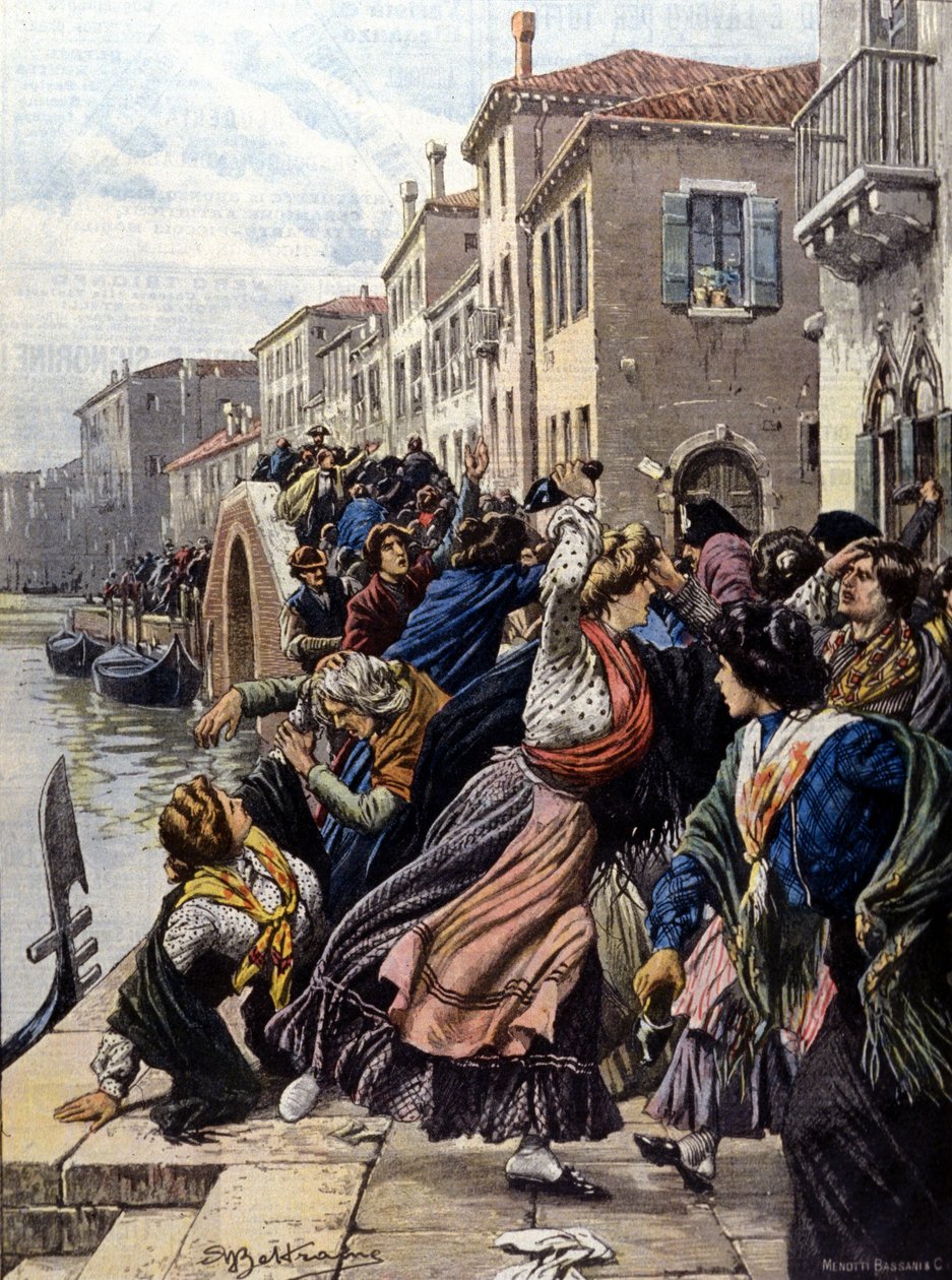 Venedik: Puro grevi by Achille Beltrame
