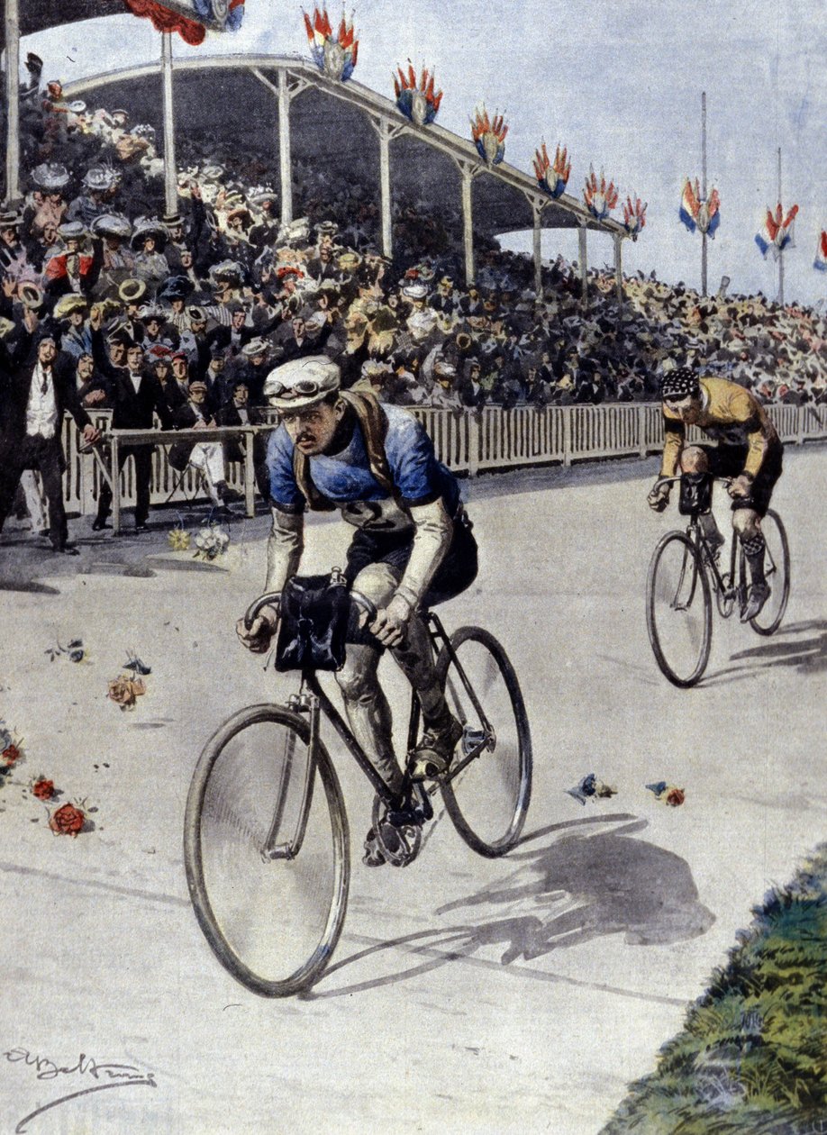 Bisikletçi Peer Breton 1908