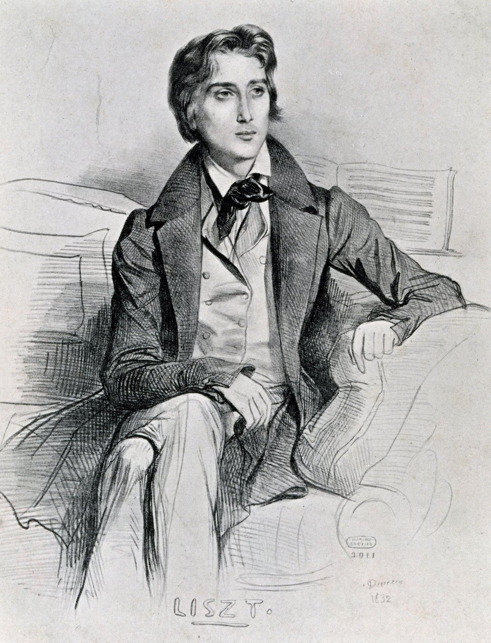 Macar besteci ve piyanist Franz Liszt